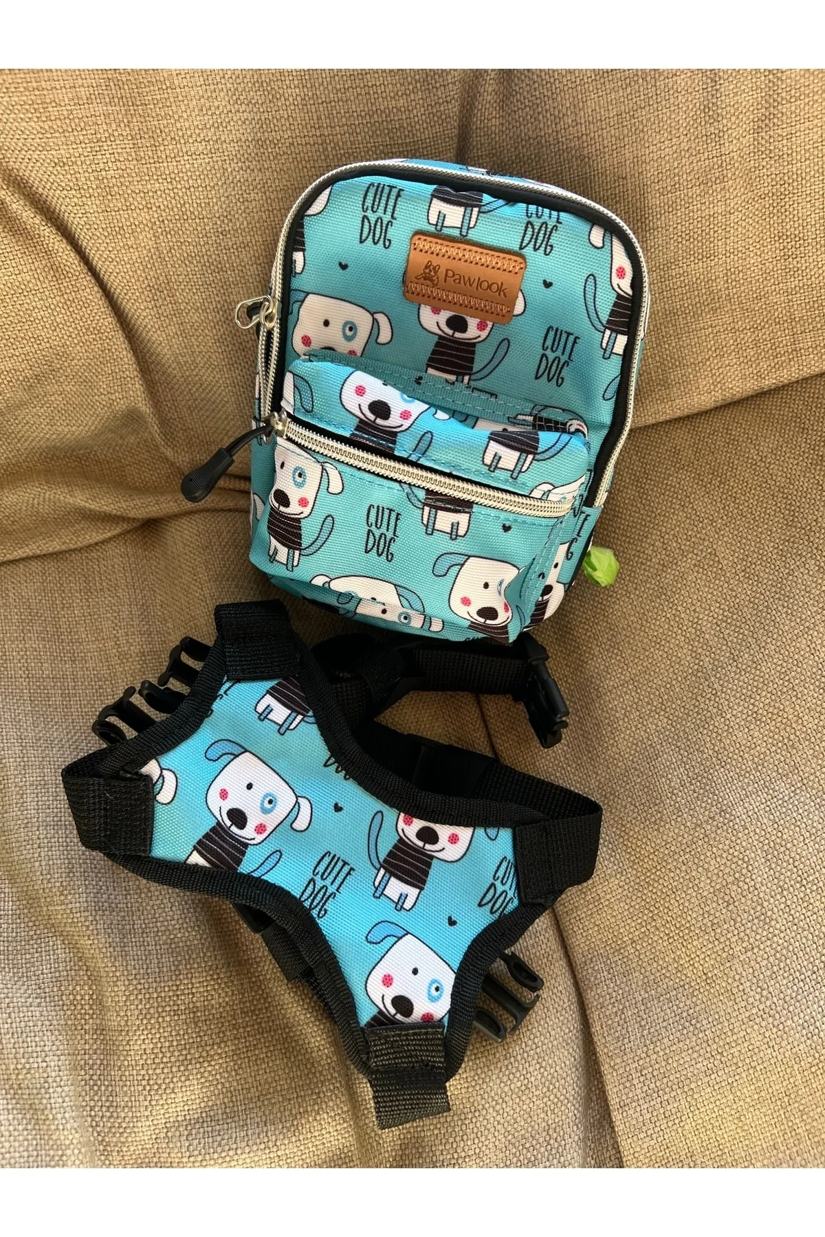 Pawlook Köpek Göğüs Tasması Sırt Çantası Cutedog