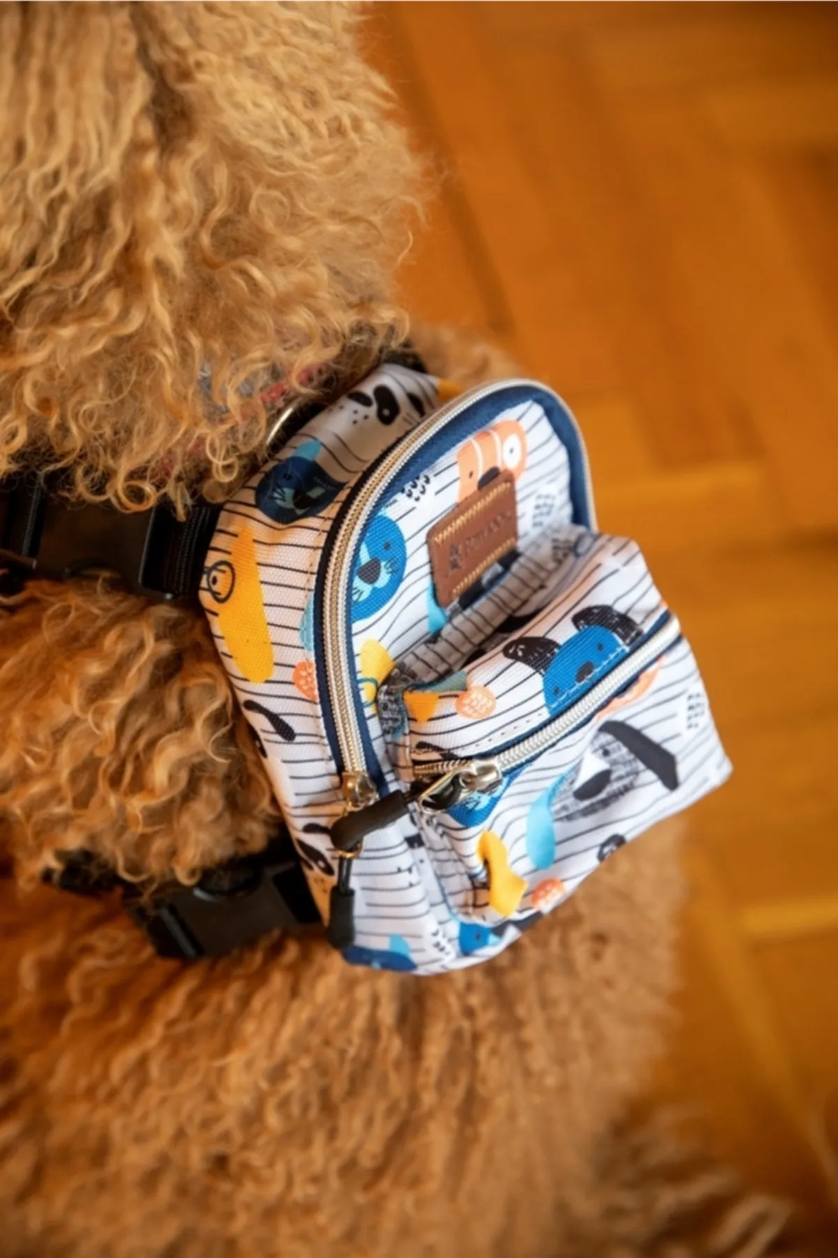 Pawlook Köpek Göğüs Tasması Sırt Çantası Woof