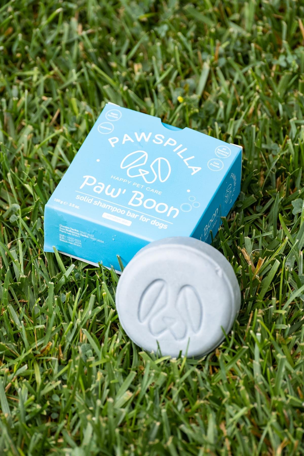 Pawspilla Paw'Boon Sensitive - Hassas Ciltler İçin Katı Köpek Şampuanı