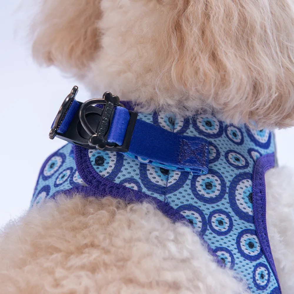 PawStar  Airmesh Charm Evil Eye Göğüs Tasması