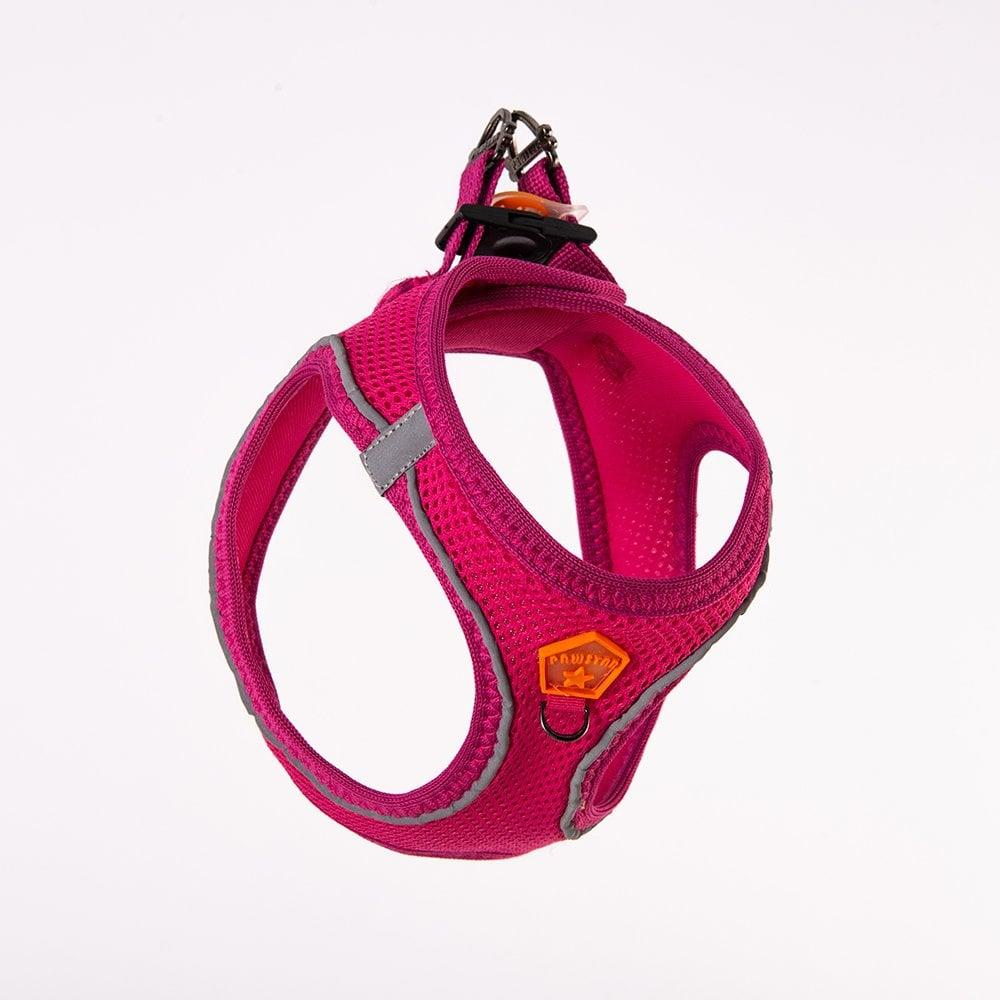 PawStar  Fucshia - Fuşya Airmesh Köpek Göğüs Tasması