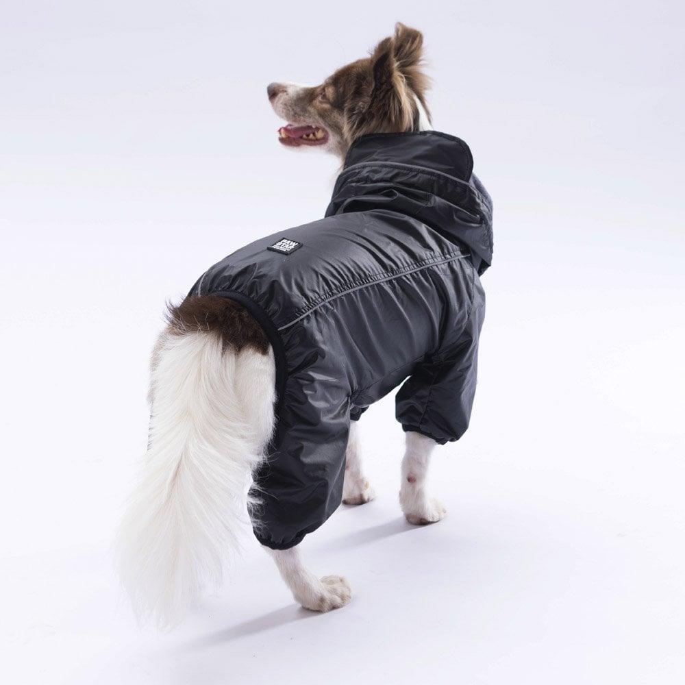 PawStar  Siyah Muson Tulum Yağmurluk Küçük ve Orta Irk