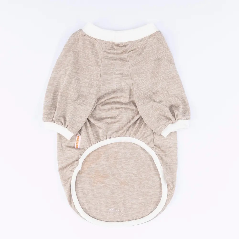 PawStar 24755 Bej Super Paws Büyük Irk Sweat