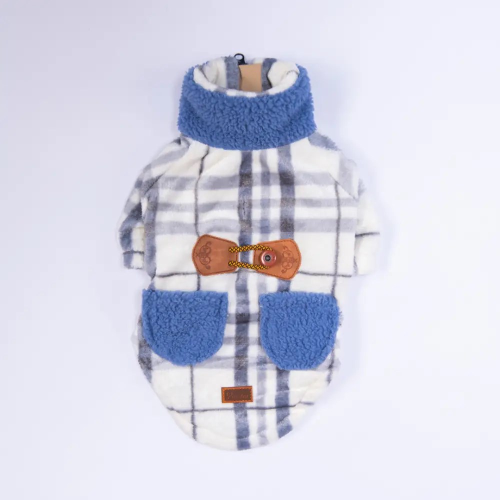 PawStar 25214-Krem Chicago Checks Ceket
