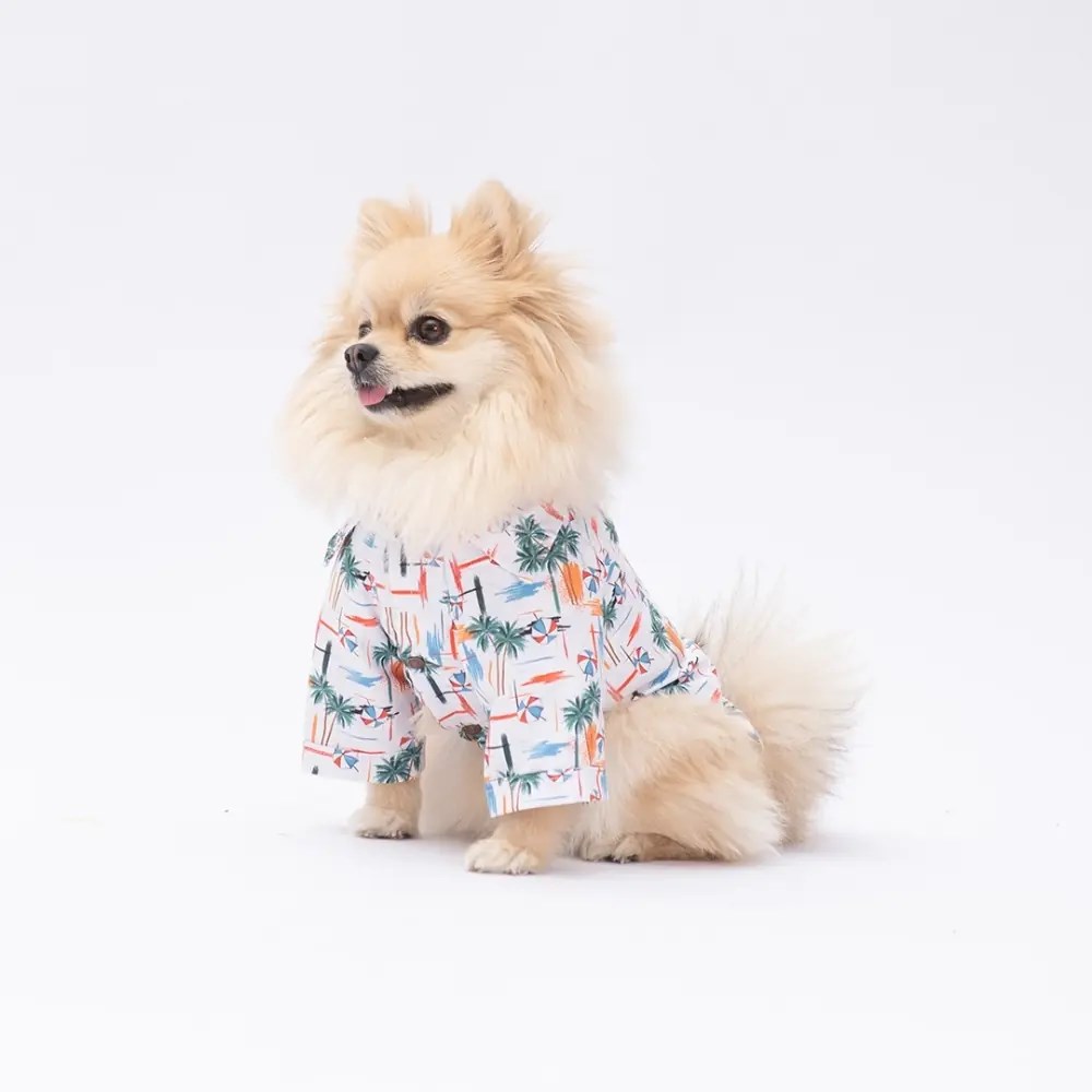 PawStar 25406 Palm Beach Desenli Gömlek