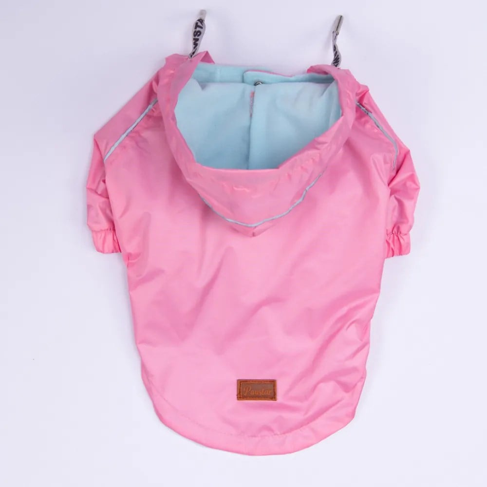 PawStar 25500 Pembe Pluvia Yağmurluk Küçük ve Orta Irk