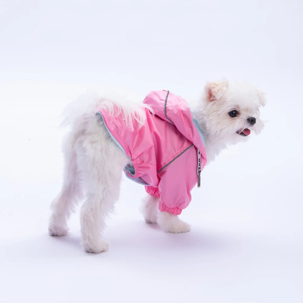 PawStar 25500 Pembe Pluvia Yağmurluk Küçük ve Orta Irk
