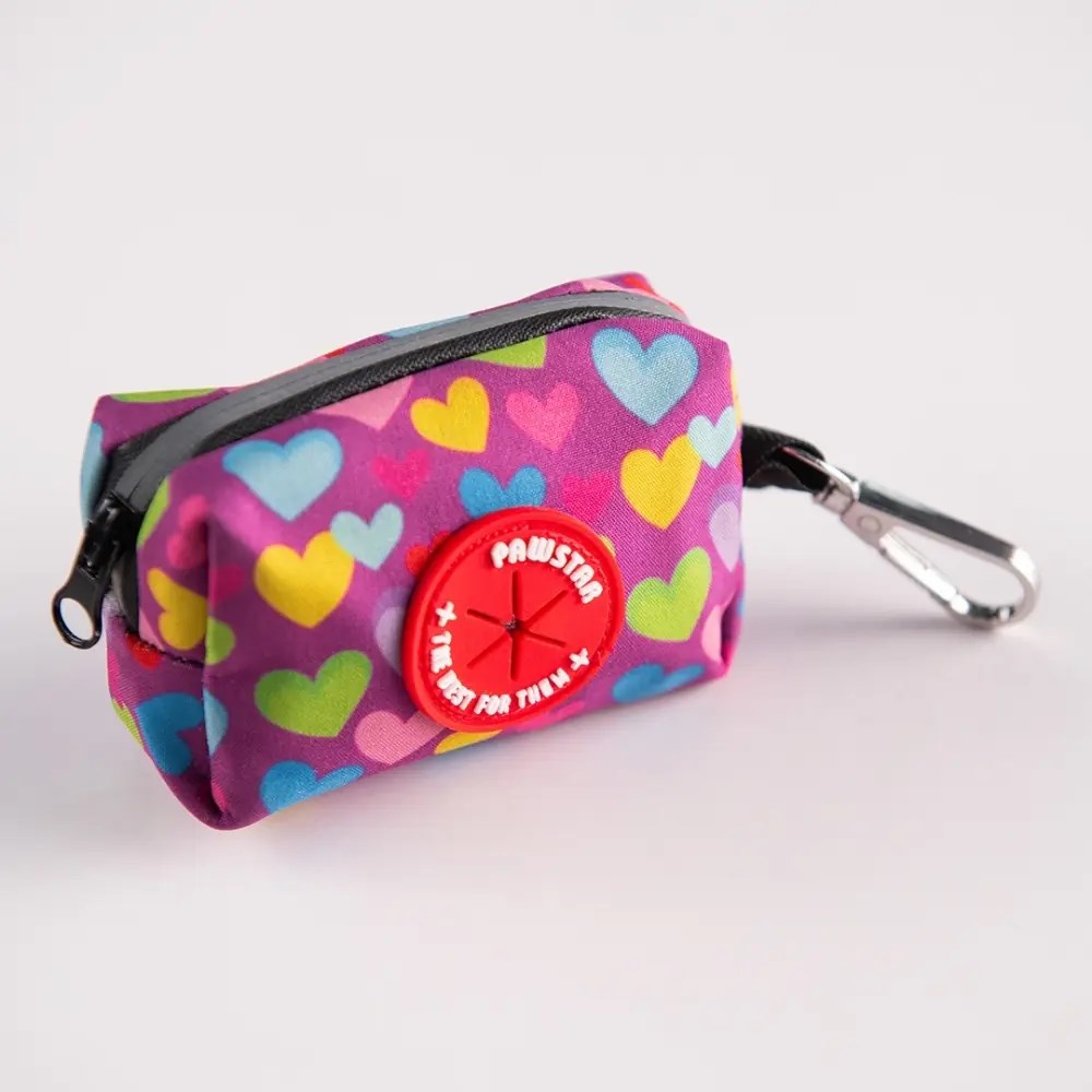 PawStar 26006 Hearts Köpek Poşeti Çantası