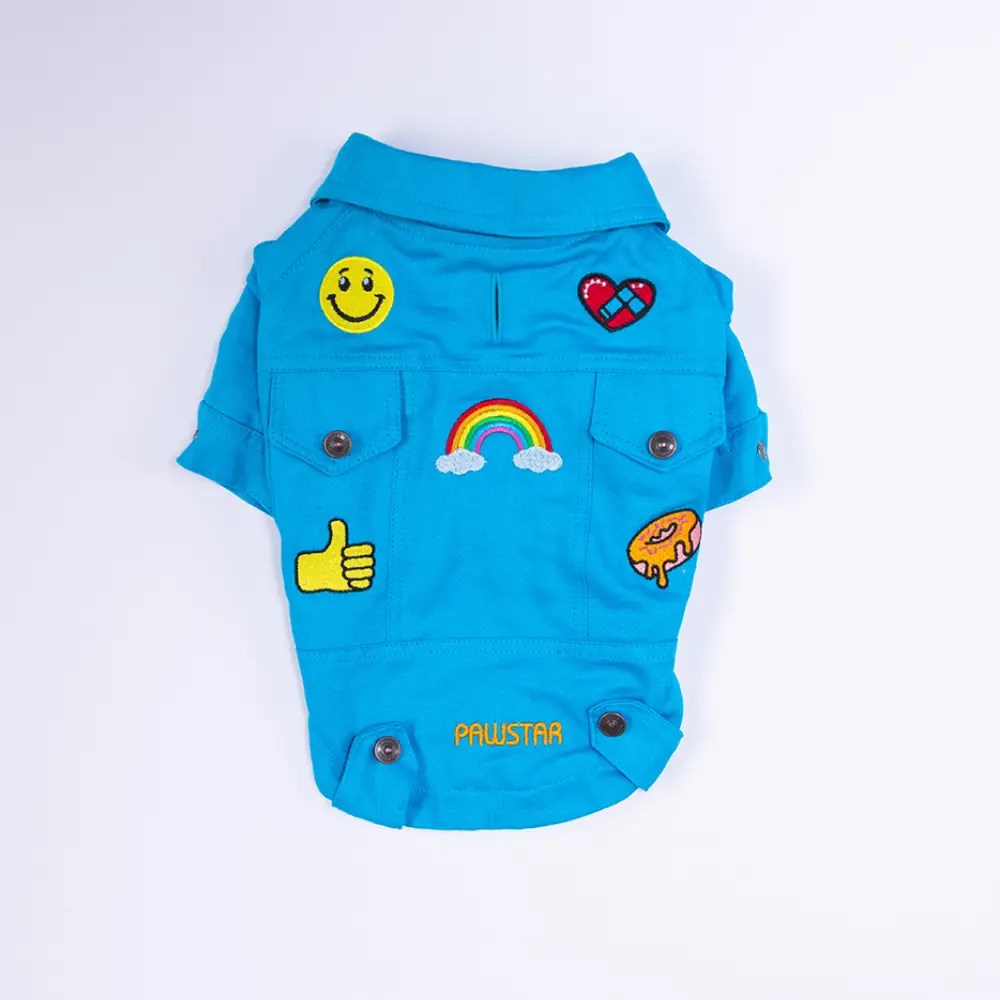 PawStar 26202- Turkuaz Cancun Pop Ceket