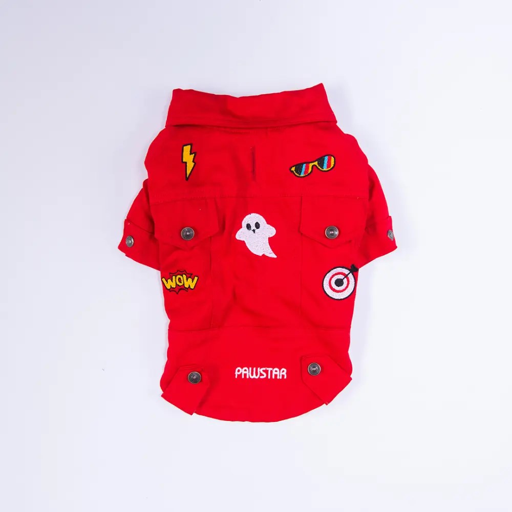 PawStar 26203-Kırmızı Cancun Pop Ceket