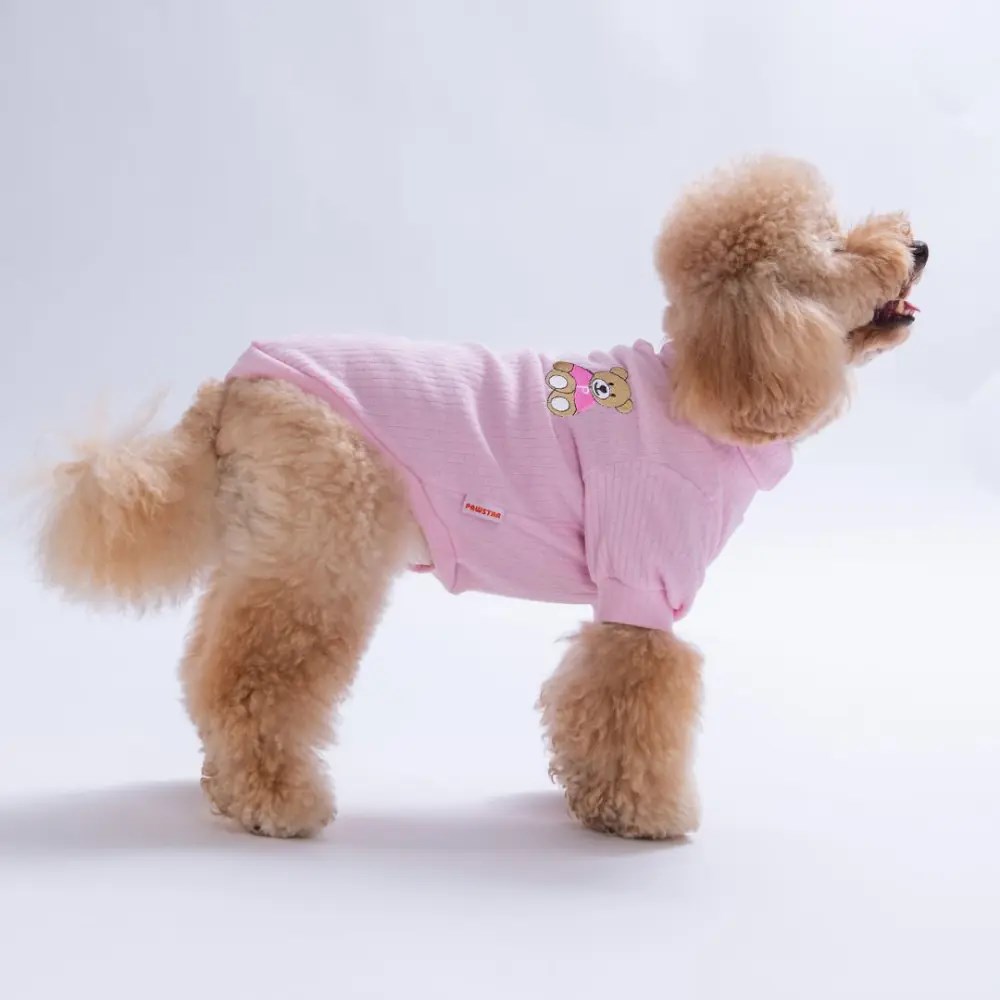 PawStar 26702- Pembe Teddy Wood Sweat