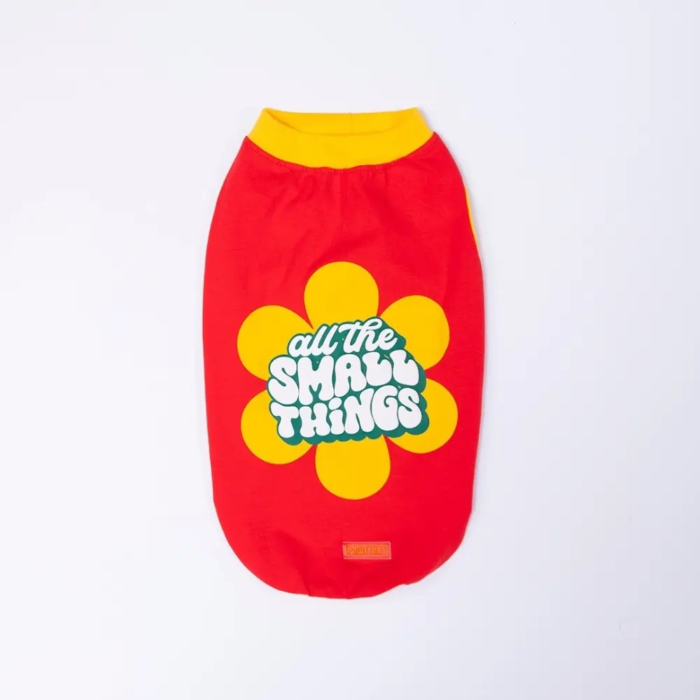 PawStar 26804 Kırmızı Small Things Tişört