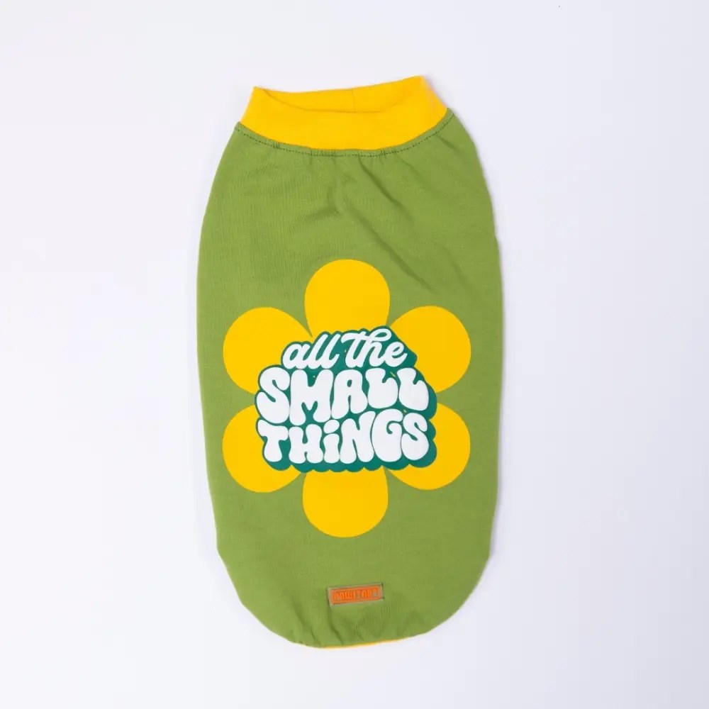 PawStar 26806 Yeşil Small Things Tişört