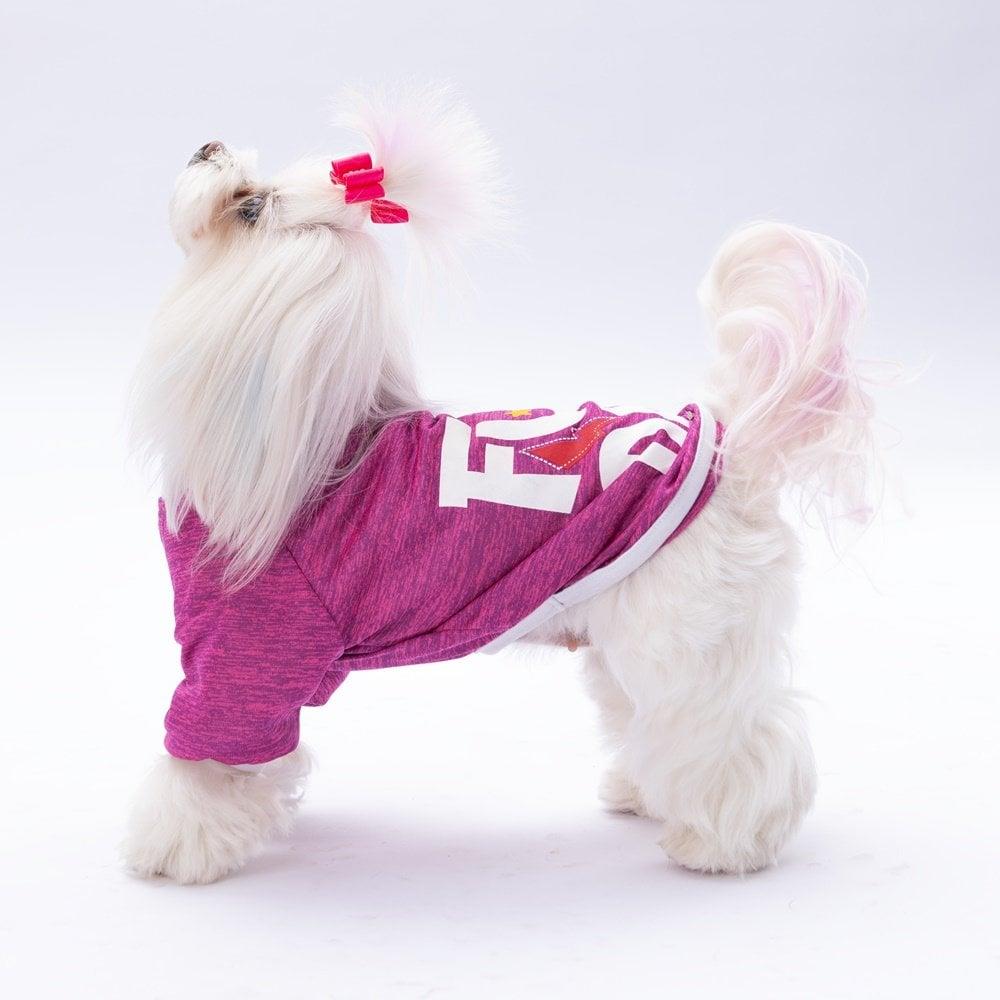 PawStar Fuşya Fun Day Küçük Irk Sweat