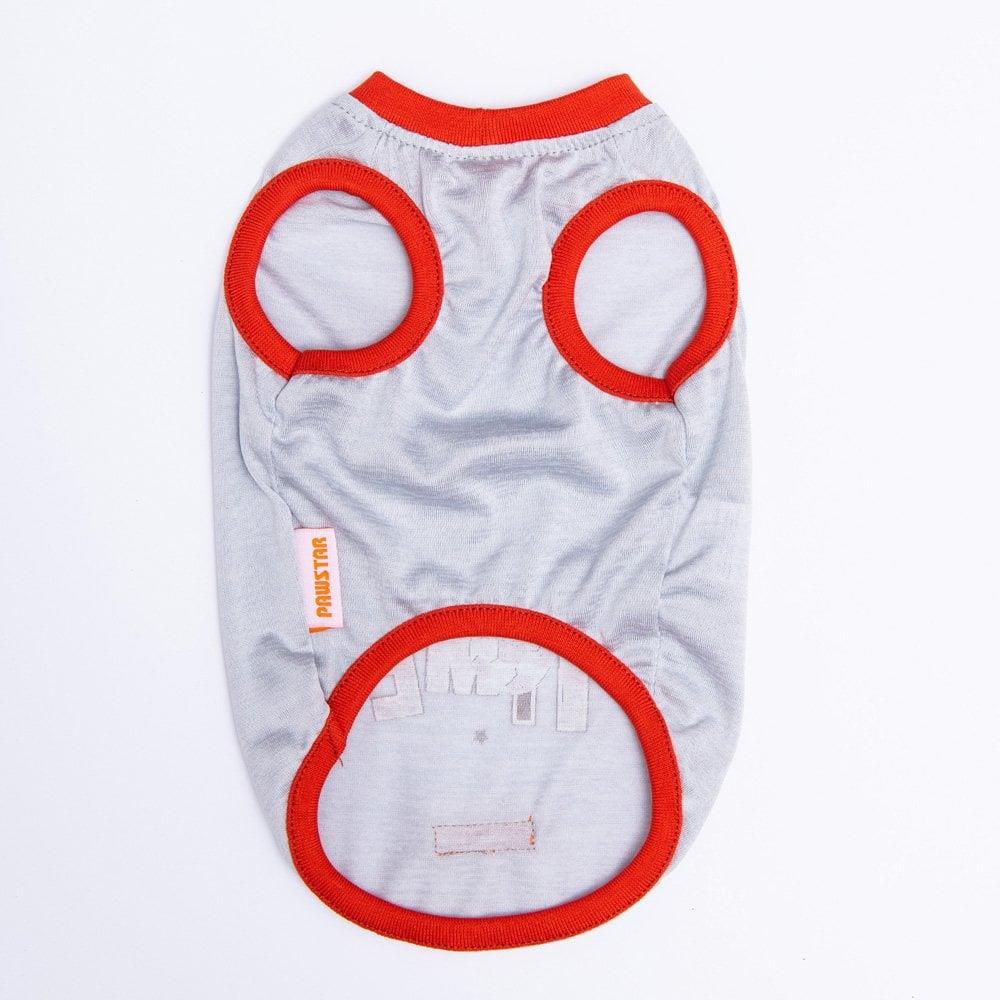 PawStar Gri Sporty T-Shirt