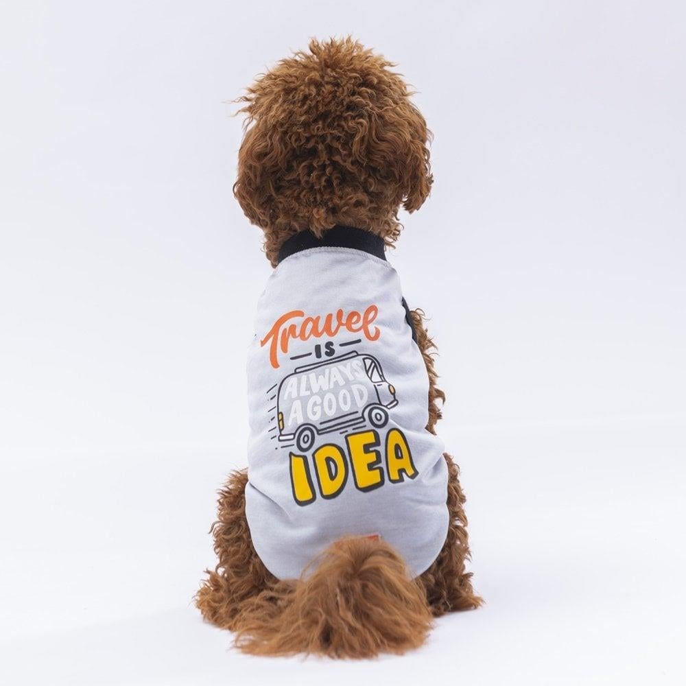 PawStar Gri Travel T-Shirt