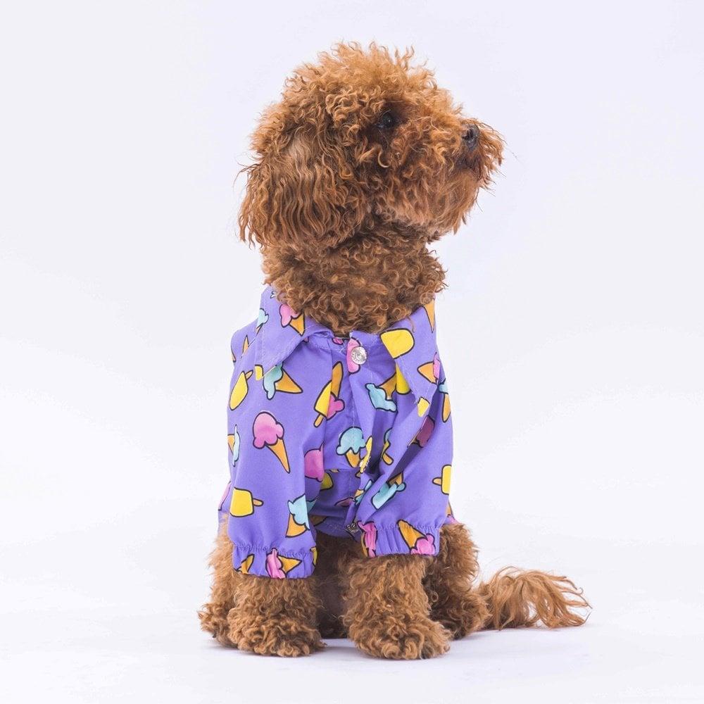 PawStar Ice Cream Desenli Gömlek