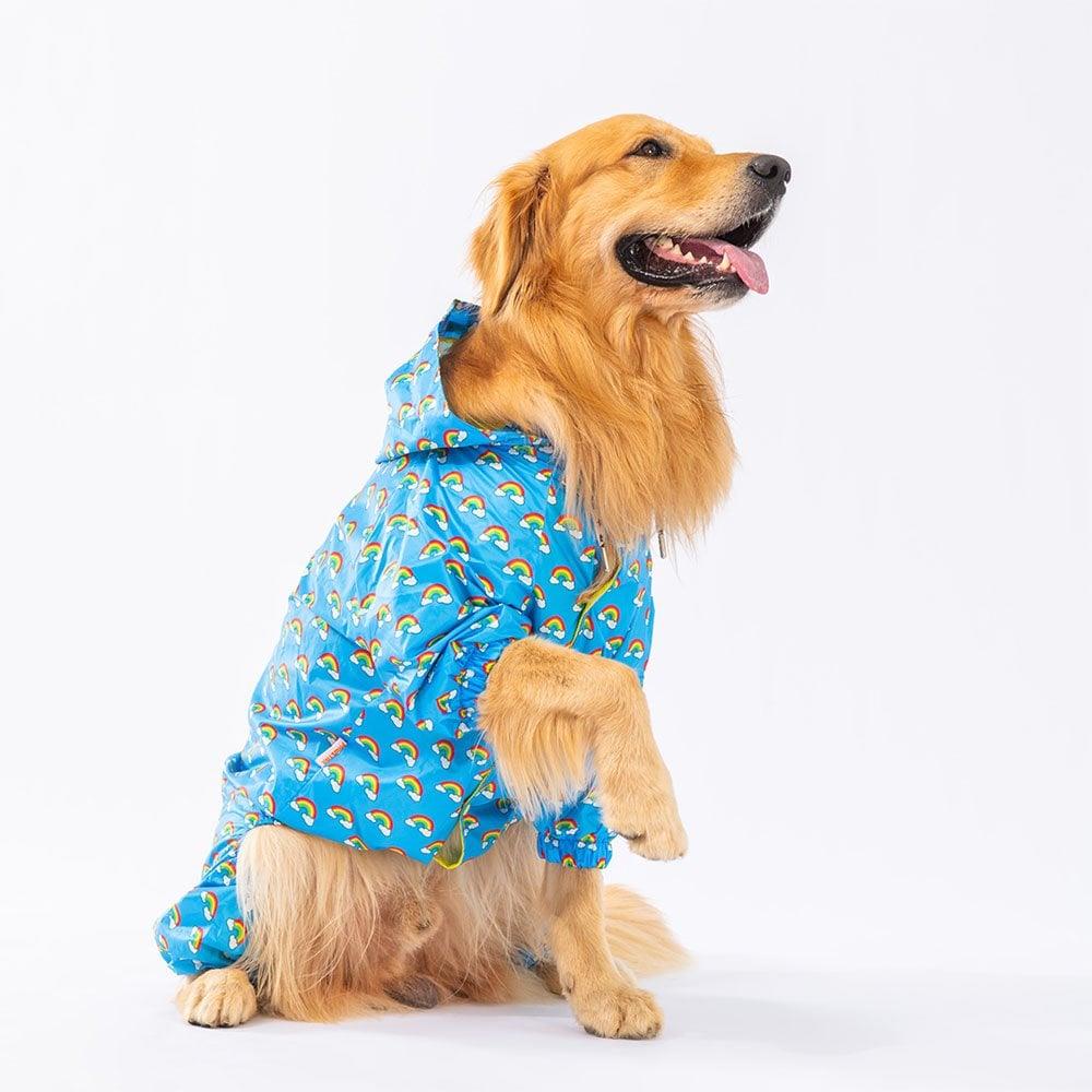 PawStar İrides Büyük Irk Tulum Yağmurluk