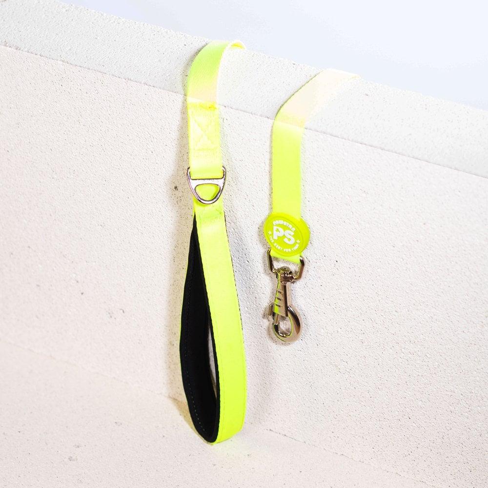 PawStar L01 Neon Sarı Sevk Kayışı