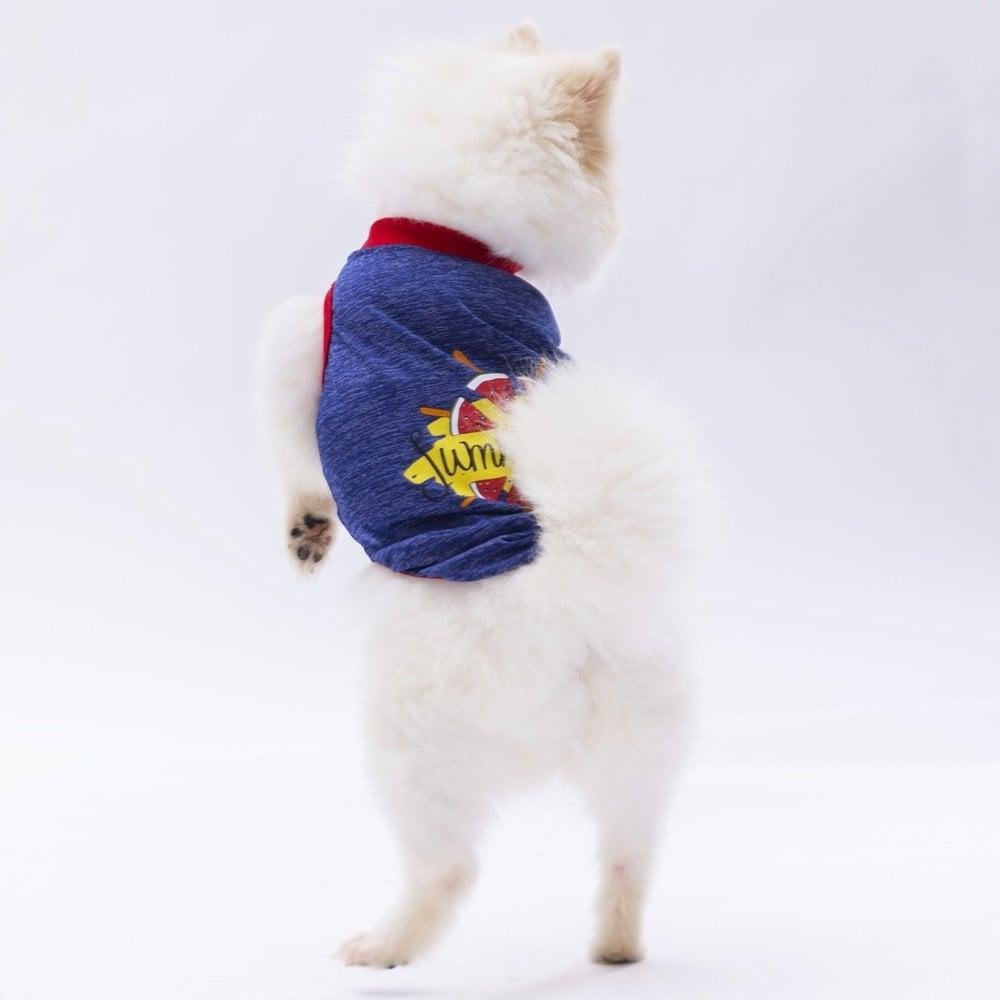 PawStar Lacivert Summer Time T-Shirt