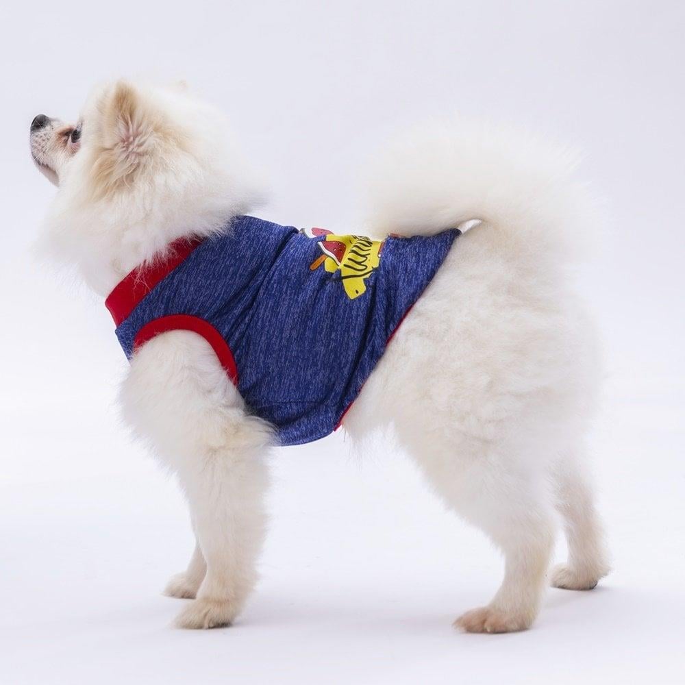 PawStar Lacivert Summer Time T-Shirt
