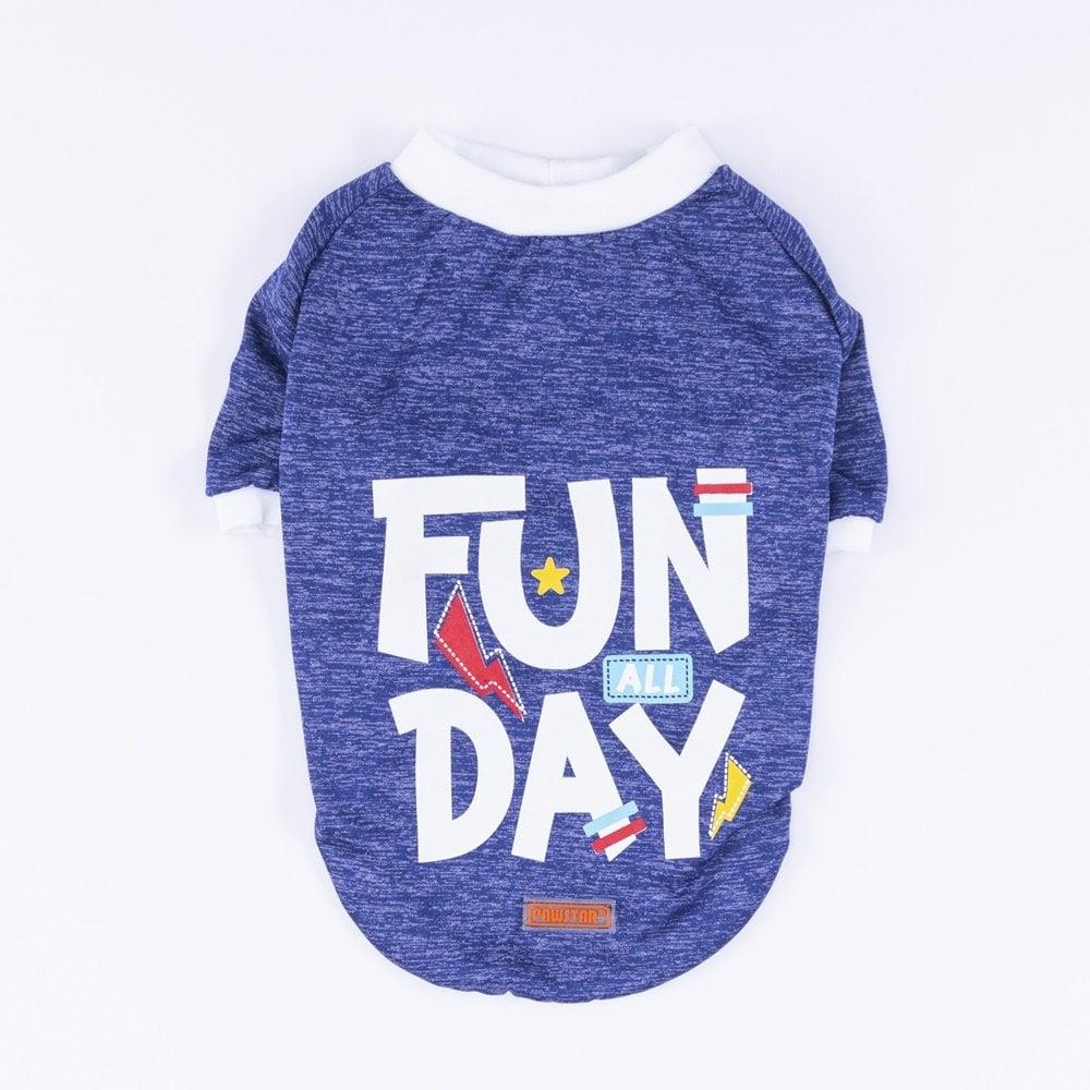 PawStar Mavi Fun Day Küçük Irk Sweat