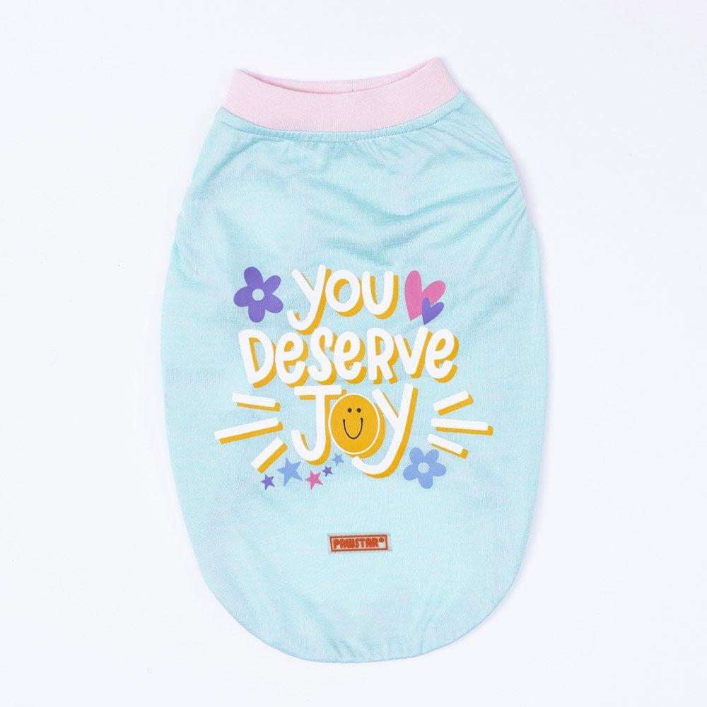 PawStar Mint Joy Büyük Irk T-Shirt