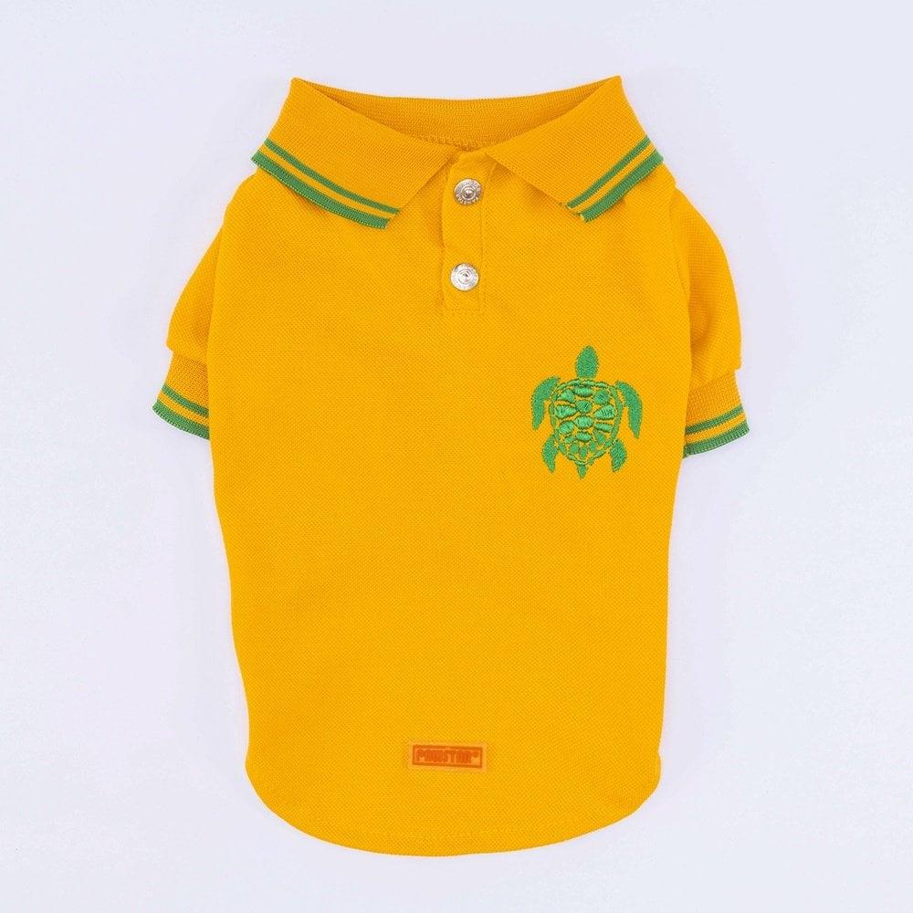 PawStar Sarı Marine Polo Yaka T-Shirt