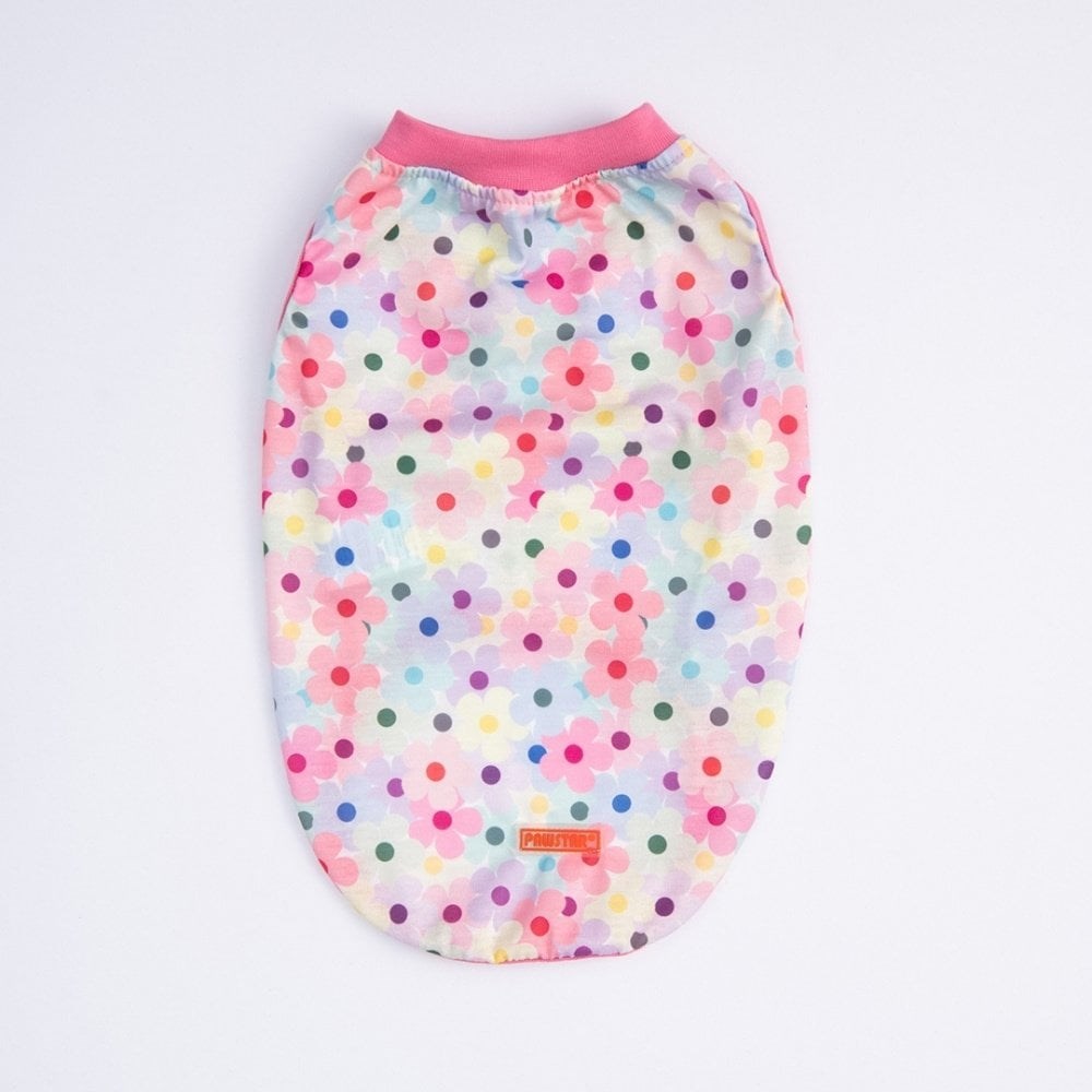 PawStar Spring Flowers T-Shirt Küçük Irk