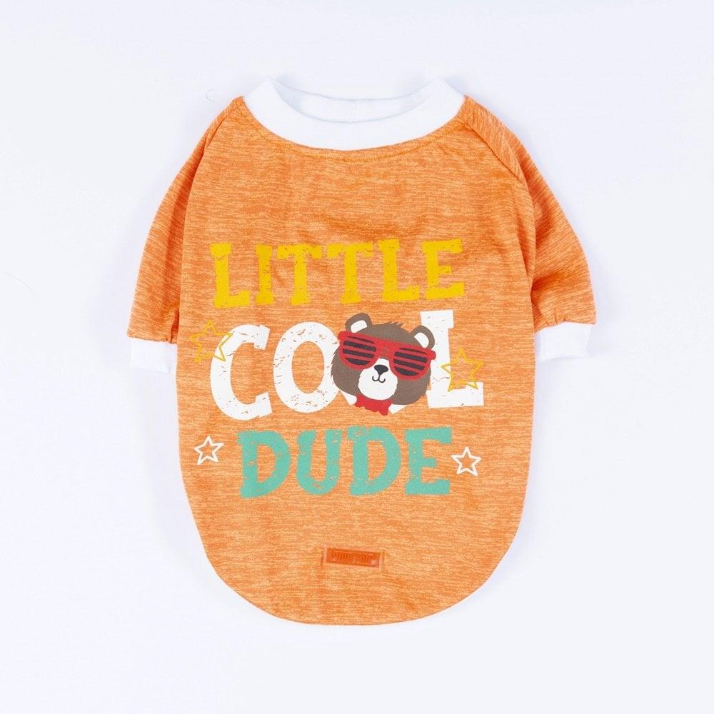 PawStar Turuncu Dude Küçük Irk Sweat