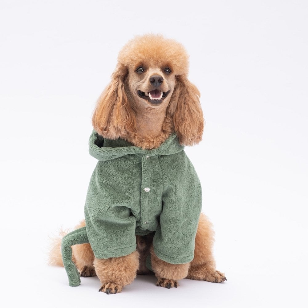 PawStar Yeşil Pattaya Bornoz
