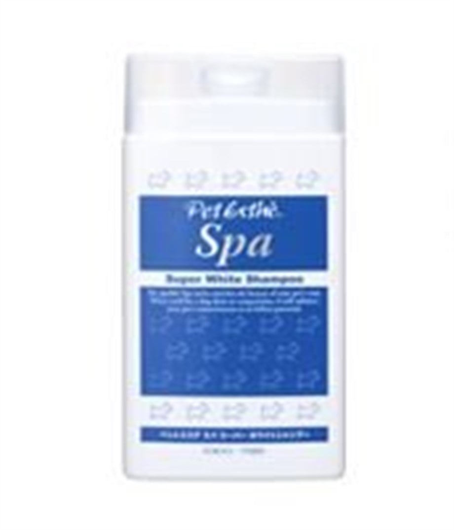Pet Esthé Spa Mud Super White Shampoo Beyaz Tüylü Köpekler için Çamurlu Spa Şampuanı 350 ml