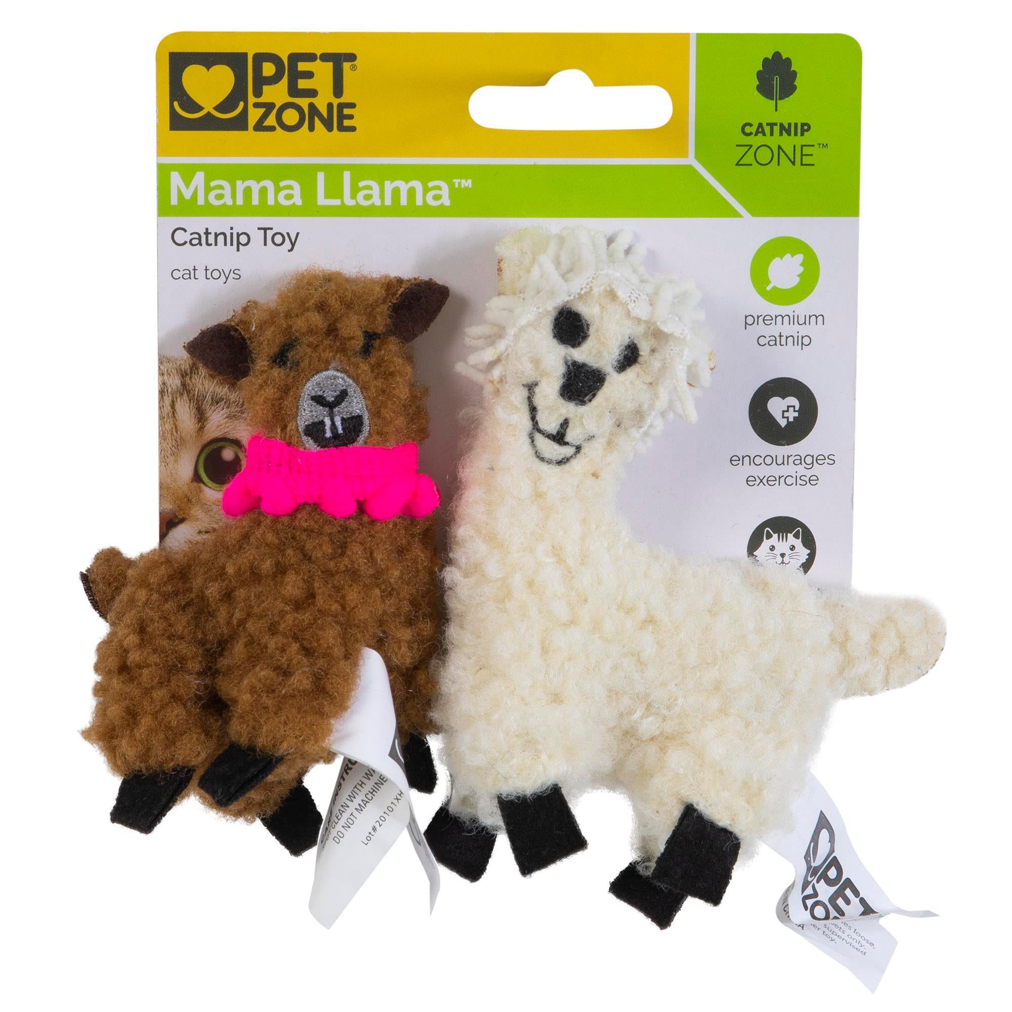 Pet Zone Mama Llama Kedi Otlu 2'li Kedi Oyuncağı