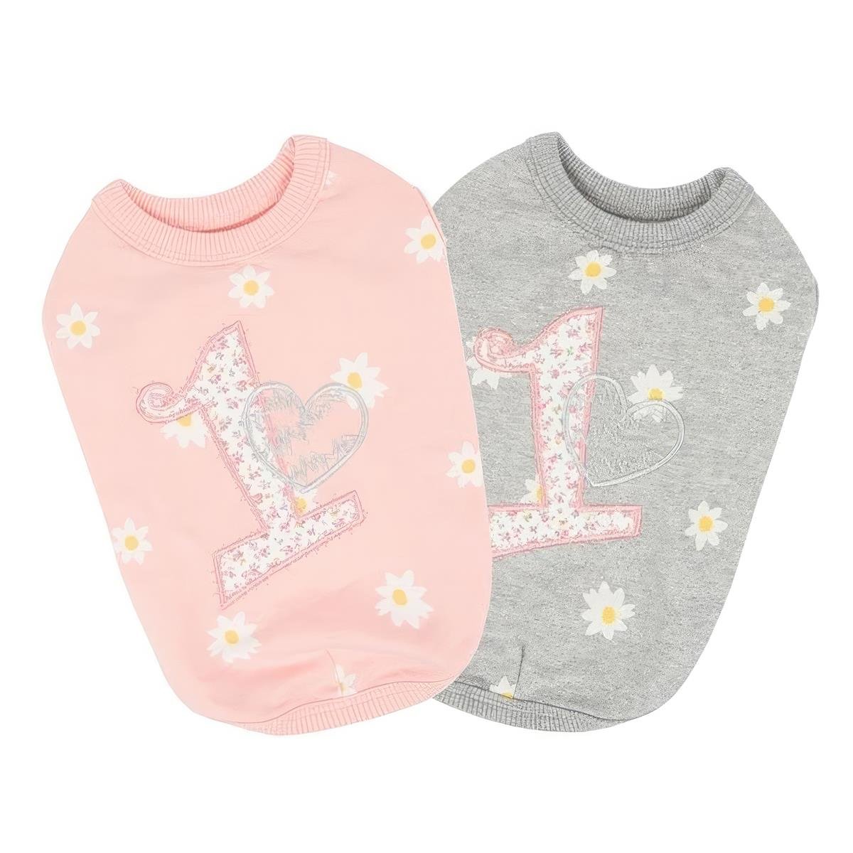 Pinkaholic Amias Köpek T-shirt Gri