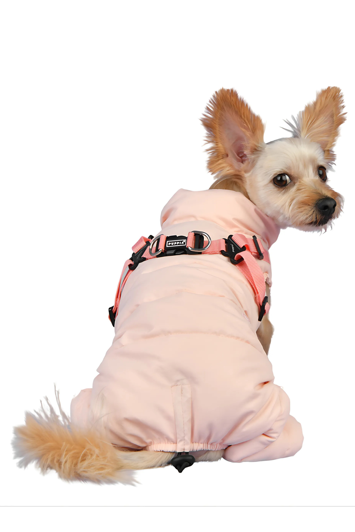 Puppia COTTON TOUCH Tasmalı Tulum Pembe