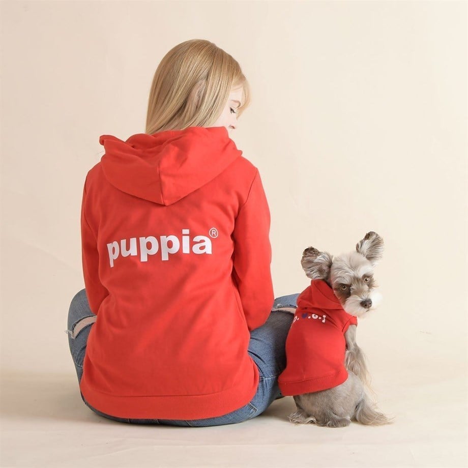 Puppia D.O.G  Köpek Sweatshirt Kırmızı