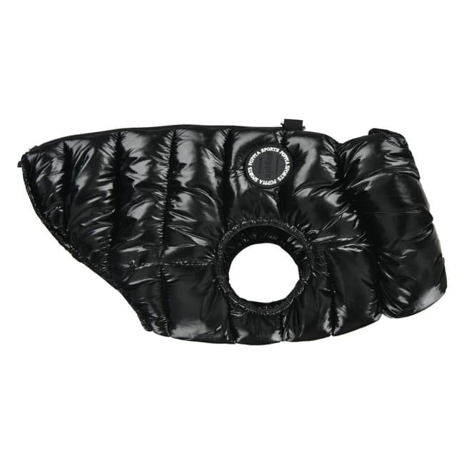 Puppia Glossy Vest Jumper Köpek Tasmalı Mont Siyah