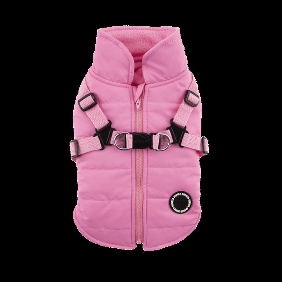 Puppia Mountaineer II Köpek Mont Pembe
