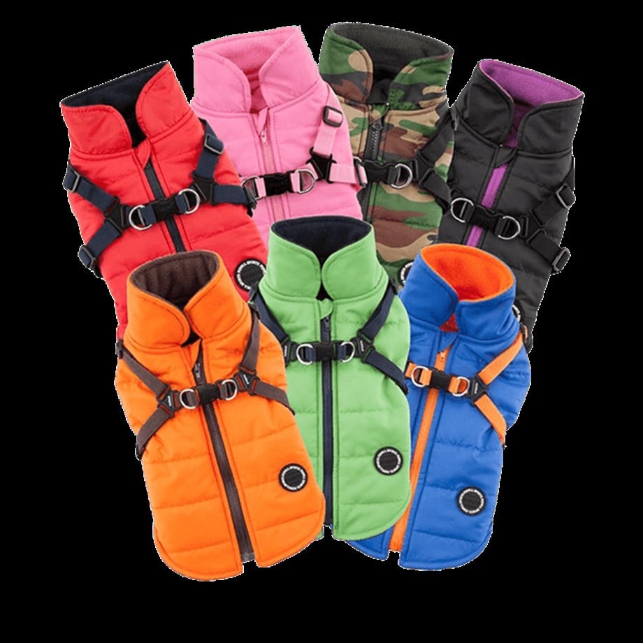 Puppia Mountaineer II Köpek Mont Pembe