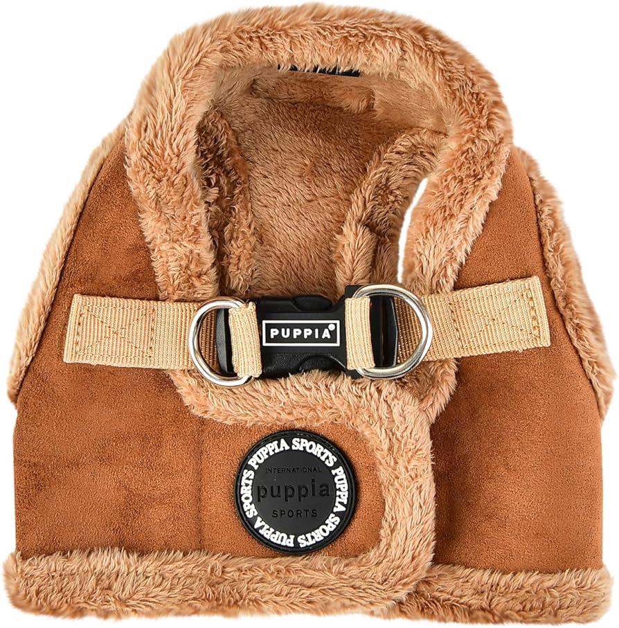 Puppia Terry Harness B Brown Köpek Göğüs Tasması