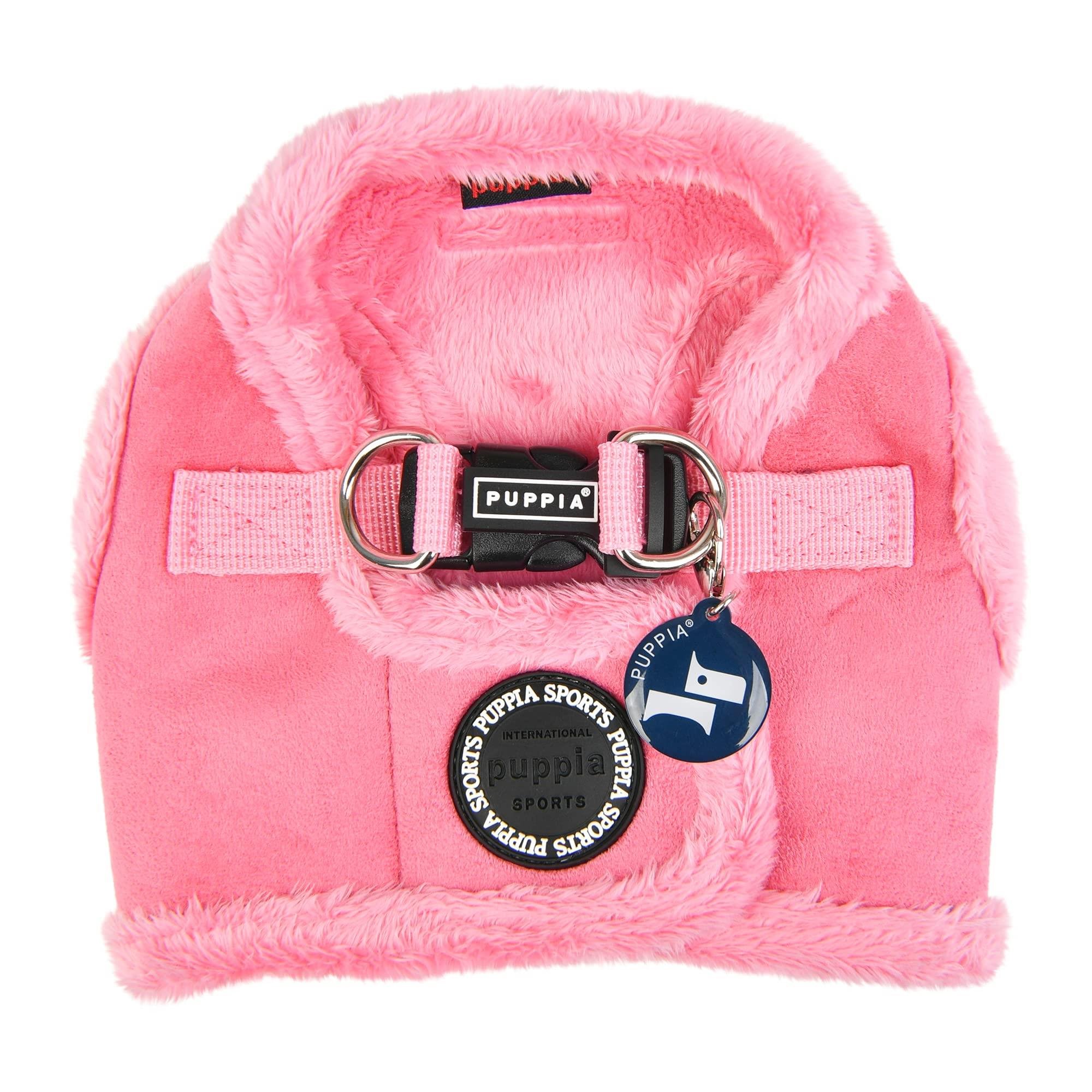 Puppia Terry Harness B Pink Köpek Göğüs Tasması