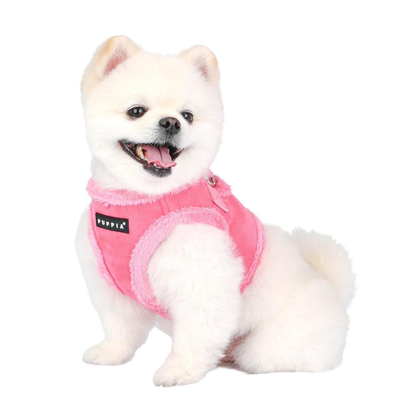 Puppia Terry Harness B Pink Köpek Göğüs Tasması