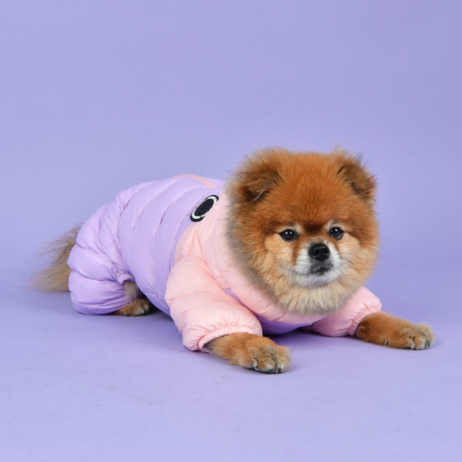 Puppia Ultra Light Pastel Jumpsuit Pink Köpek Tulumu