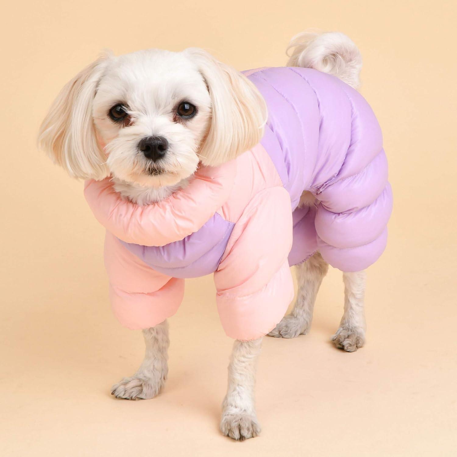 Puppia Ultra Light Pastel Jumpsuit Pink Köpek Tulumu