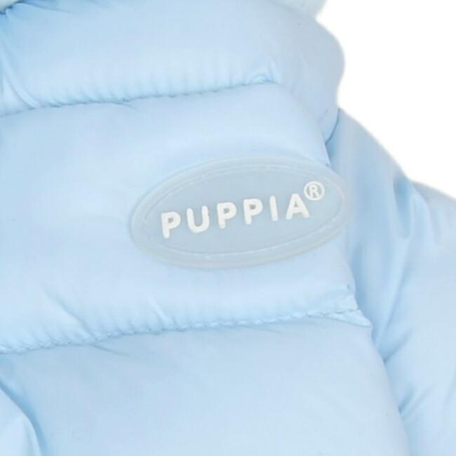 Puppia VELOUR SOFT ALLINONE JUMPER Sky Blue Köpek Tulumu