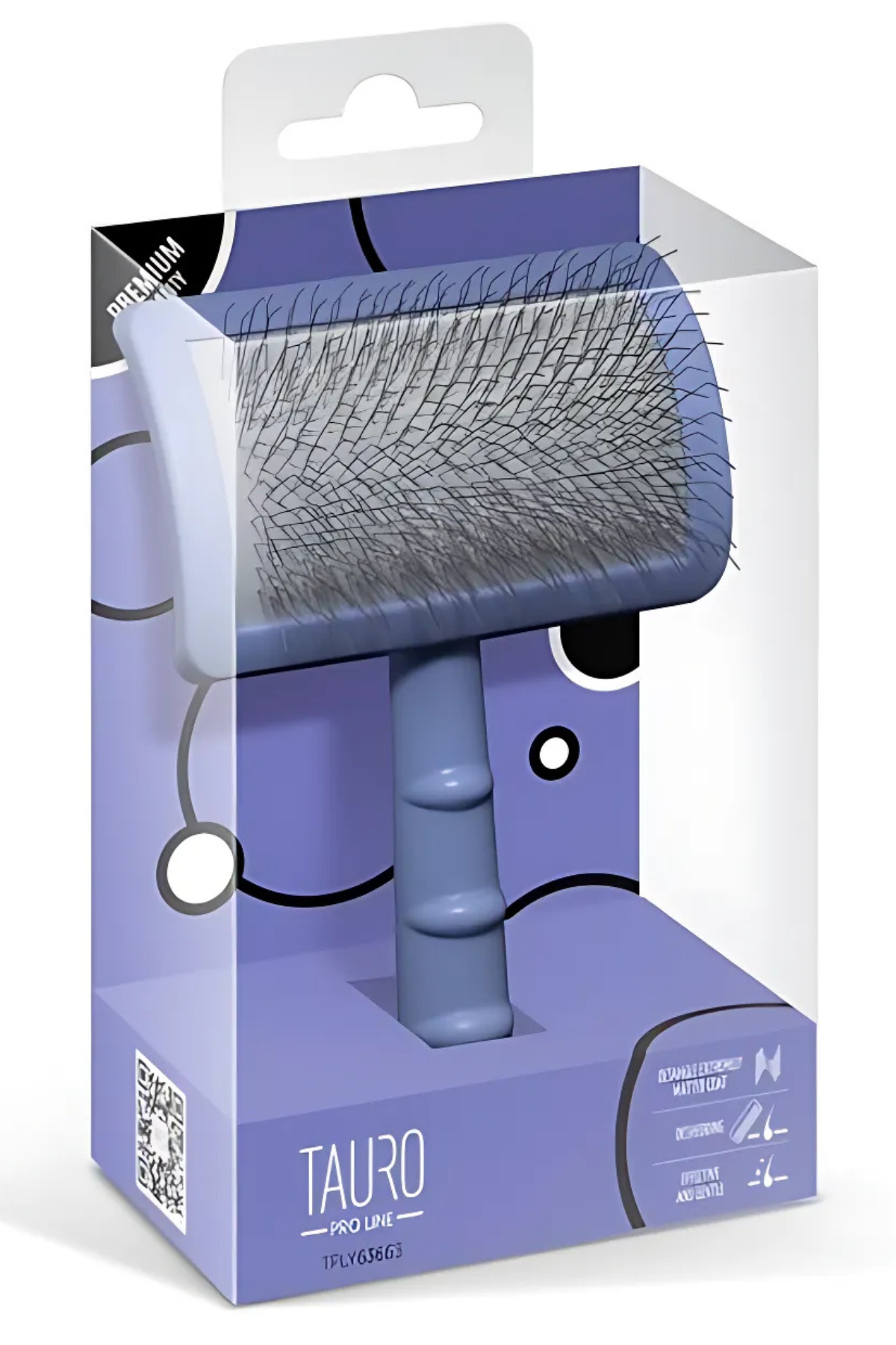 Tauro Pro Line Plastik İnce ve Sert Uçlu Fırça 20mm 