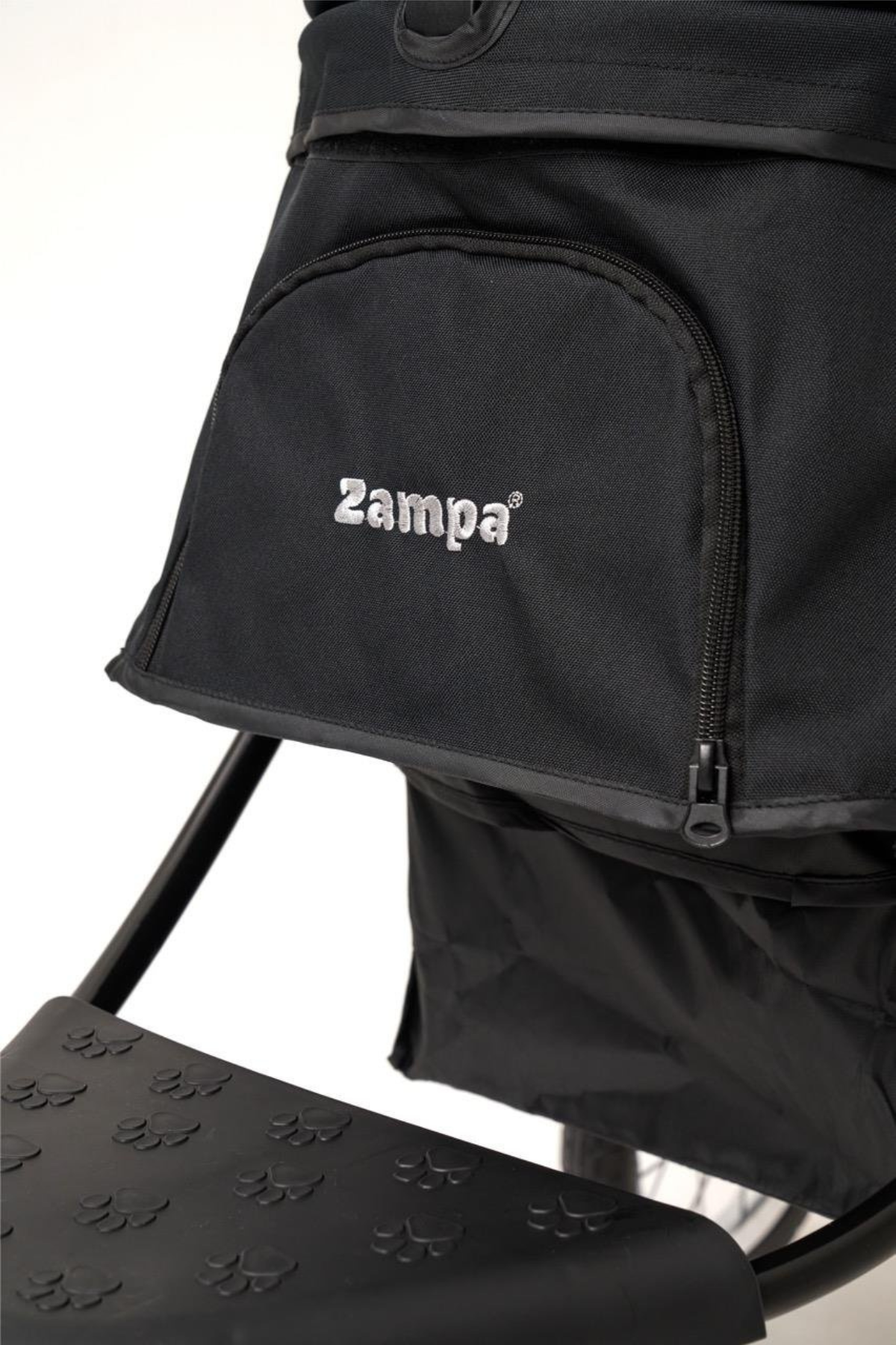 Zampa Ricciardo Kedi & Köpek Arabası Siyah 54X104X101cm