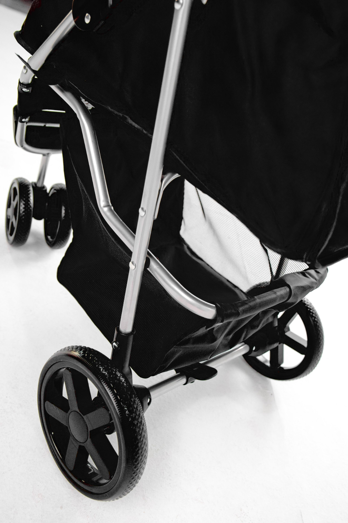 Zampa TriBoro Kedi & Köpek Arabası Siyah, 45x80x90cm