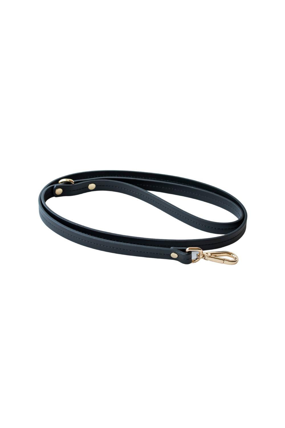 Zoe Pet Atelier Classic Köpek Gezdirme Kayışı - Siyah