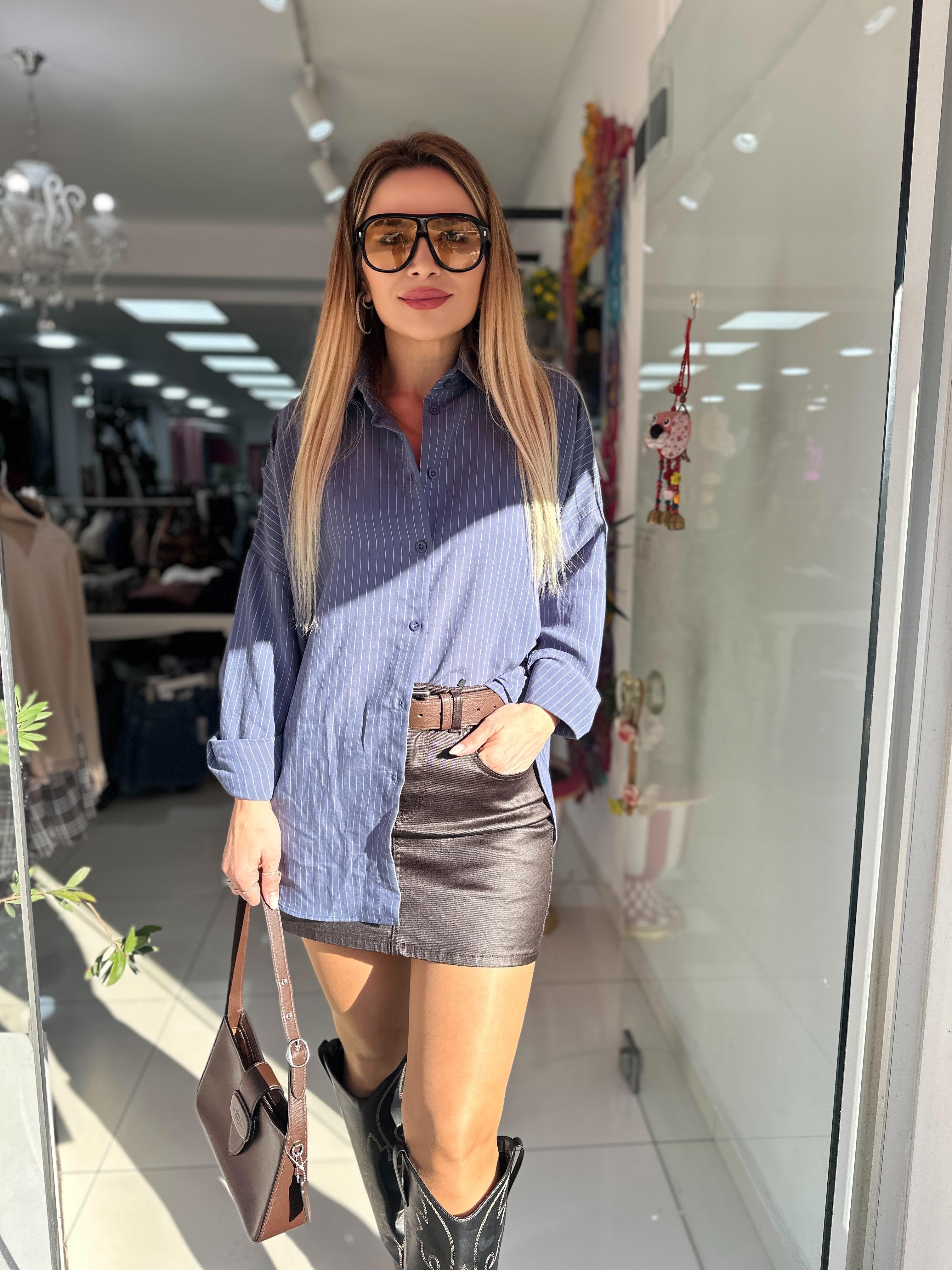 Aacı Kahve Mumlu Mini Etek